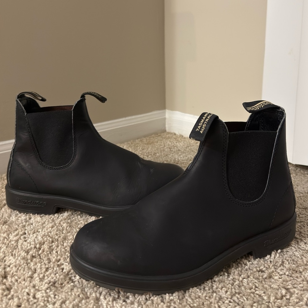 Blundstone Men's Black Leather Boots
